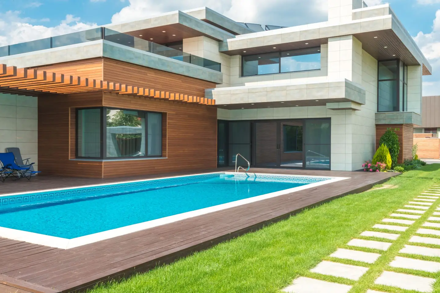 Swimming pool built in Lane Cove West, NSW